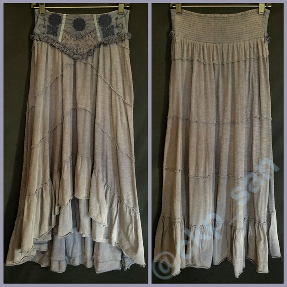 Free People X Belly Dancer Convertible Skirt Sz S - Picture 7 of 15